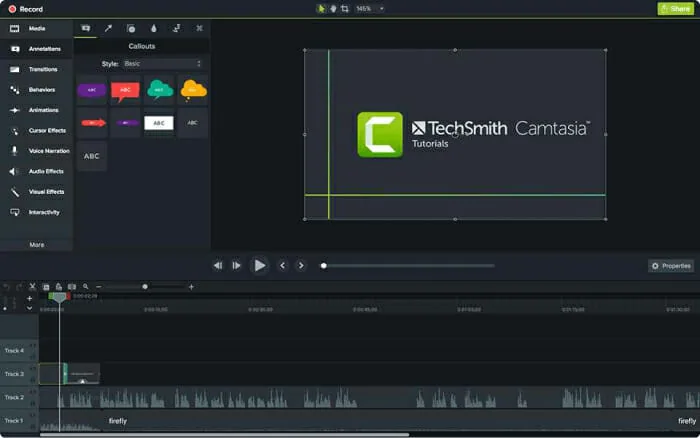 Camtasia オーサリングツール